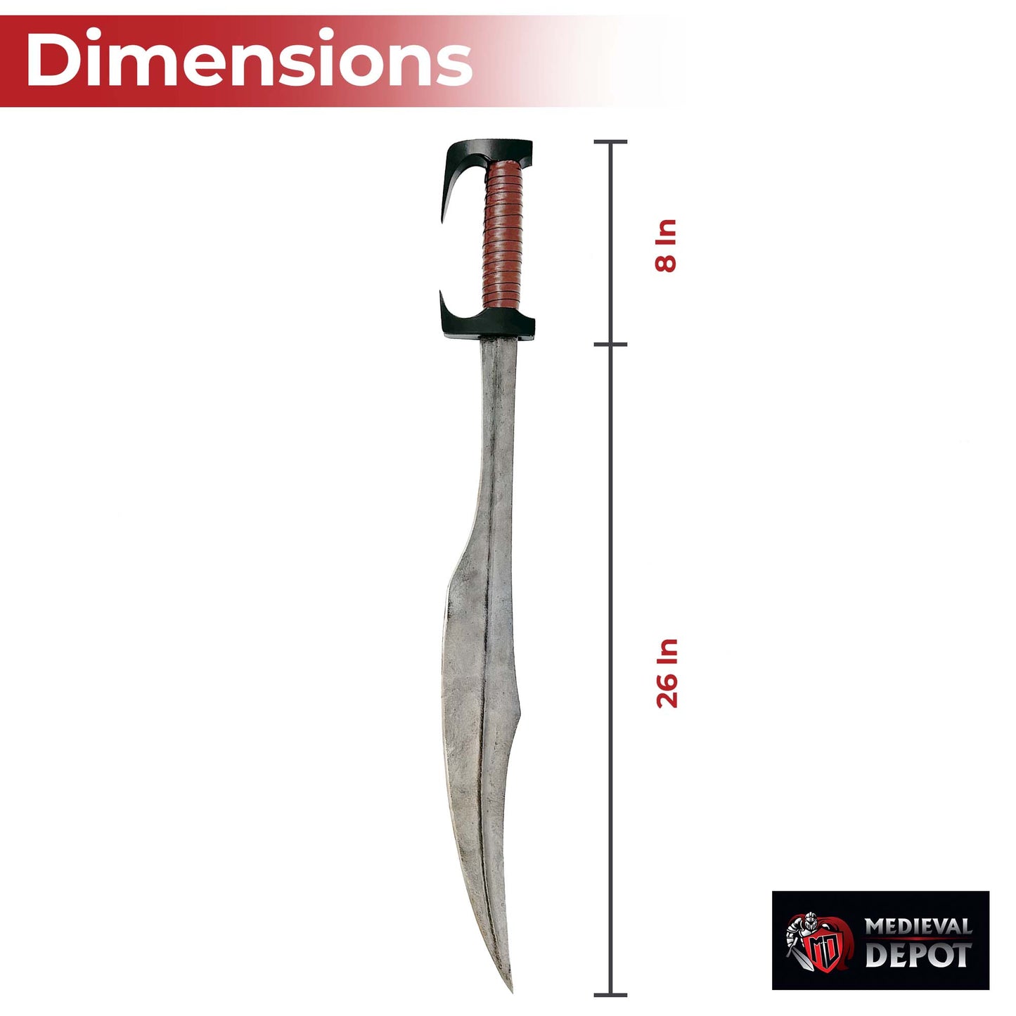 Greek Spartan Warrior Sword-1