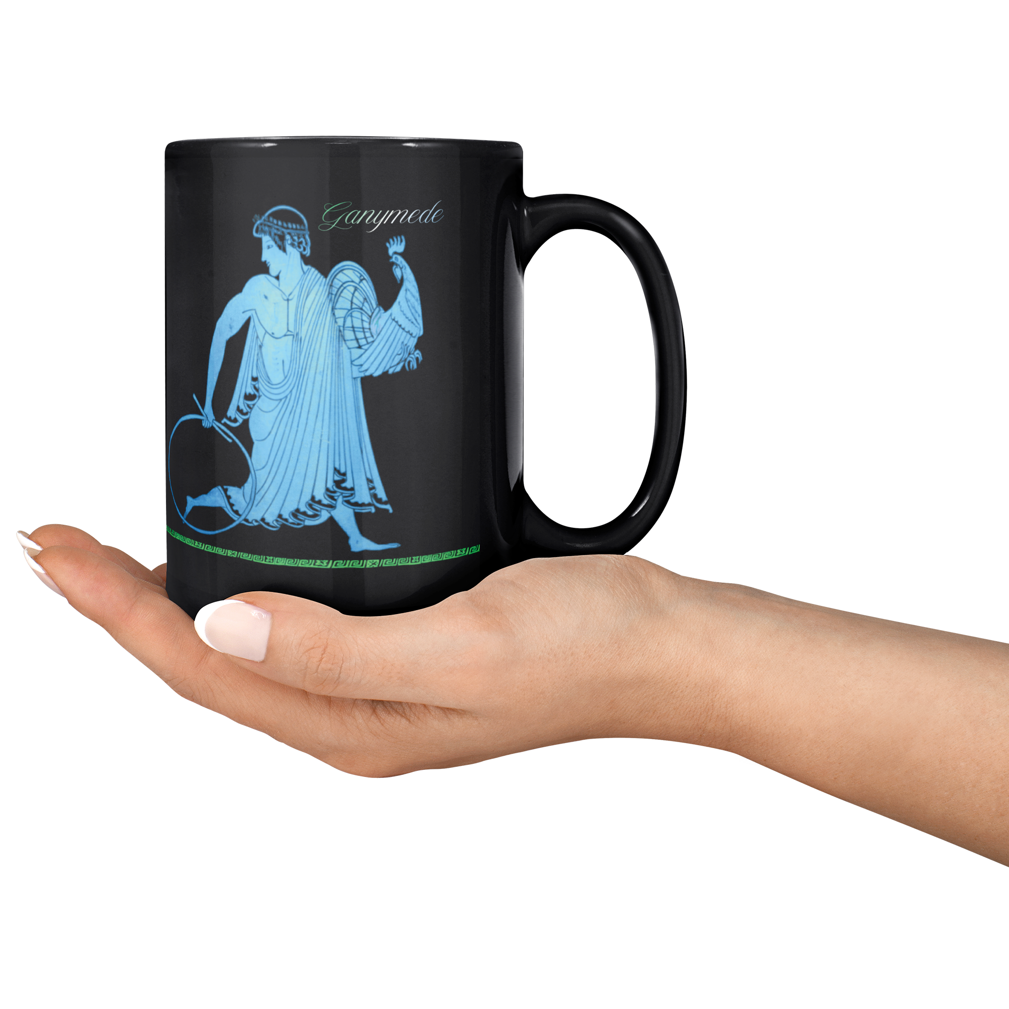 Ganymede: God of Homosexual Love & Rooster Coffee Mug
