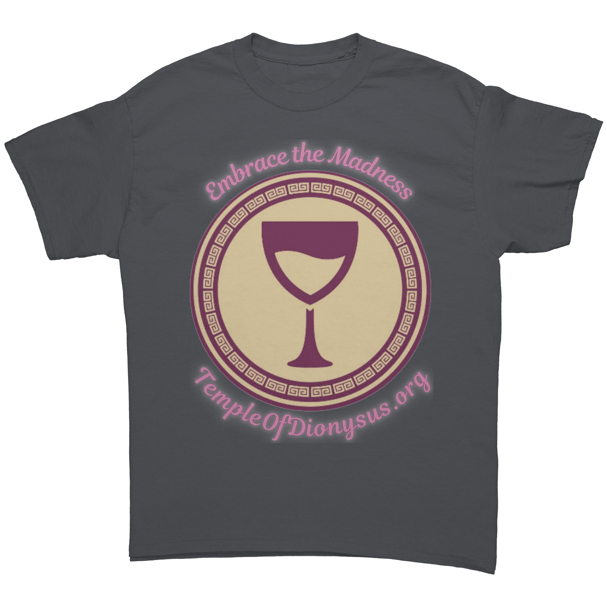 Temple_of_Dionysus_Cotton_Tee_Charcoal_Front_Mockup.png