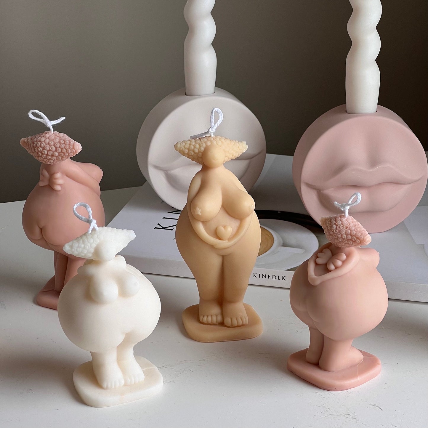 Curvy Body Female Candle-2