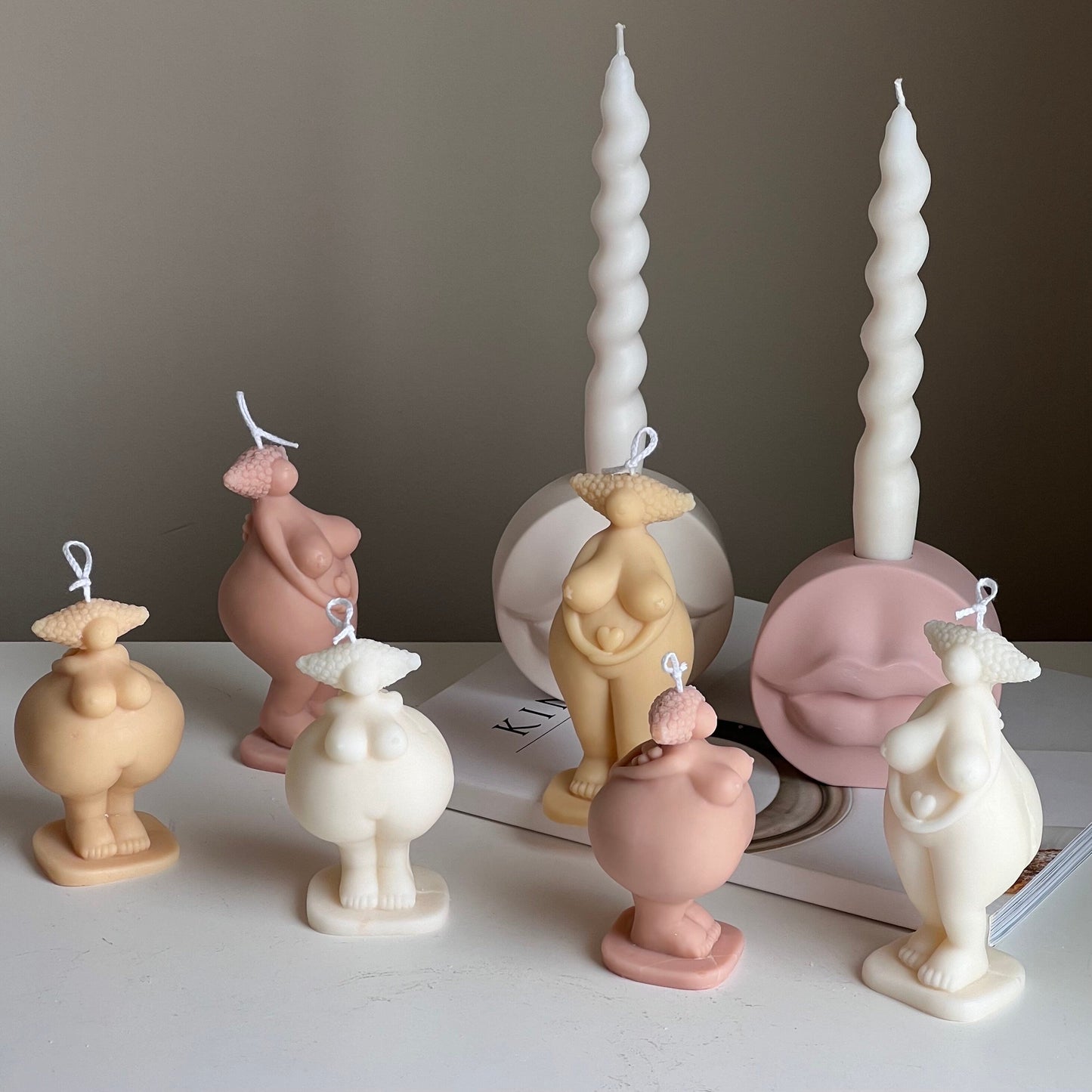 Curvy Body Female Candle-3