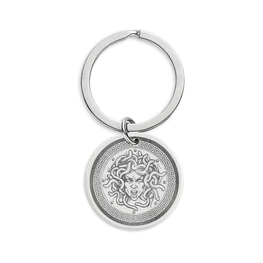 Aegis Stainless Steel Keychain - Protective Charm
