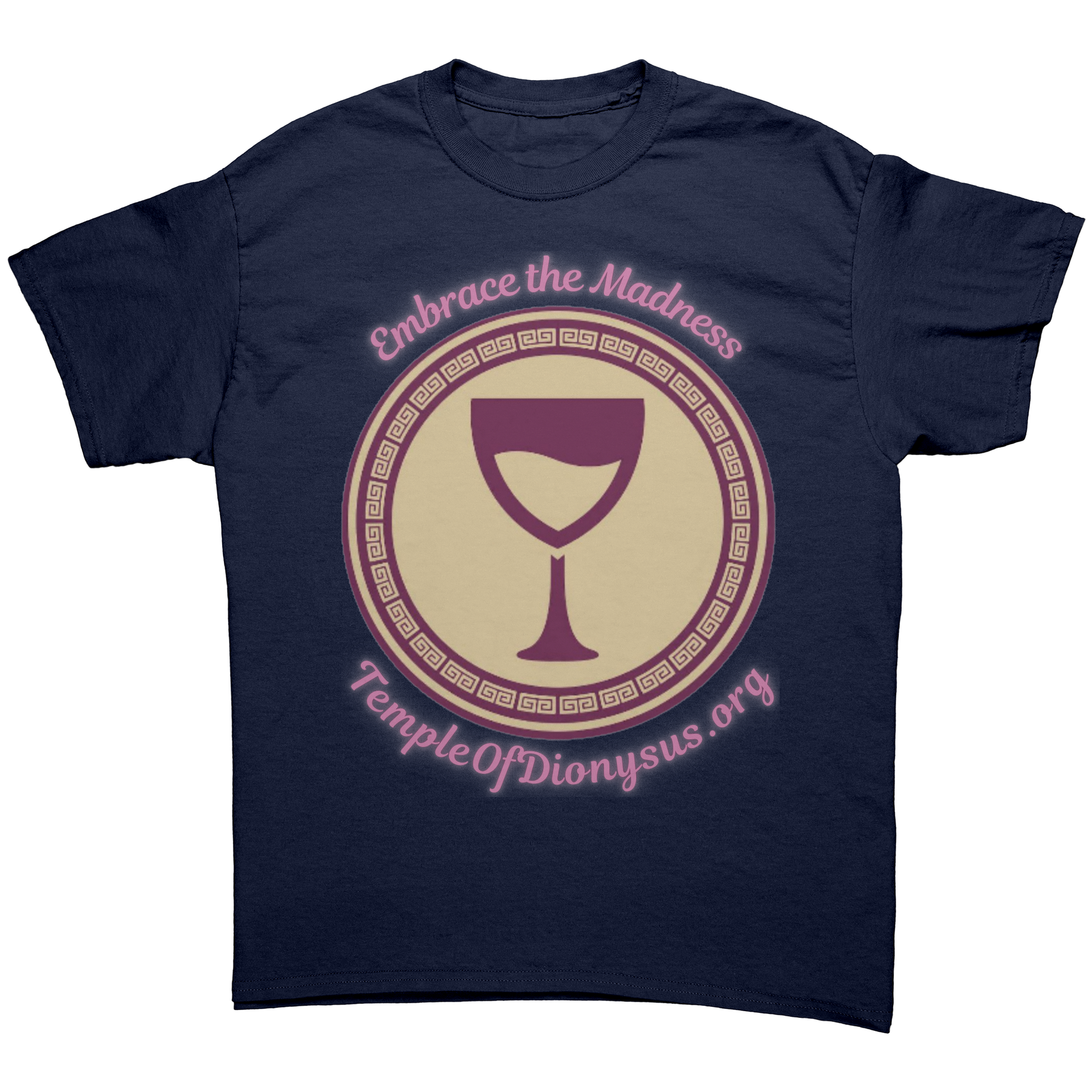 Temple_of_Dionysus_Cotton_Tee_Navy_Front_Mockup.png